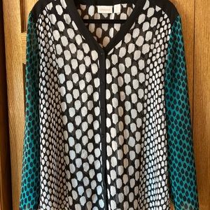 Chico’s sheer blouse